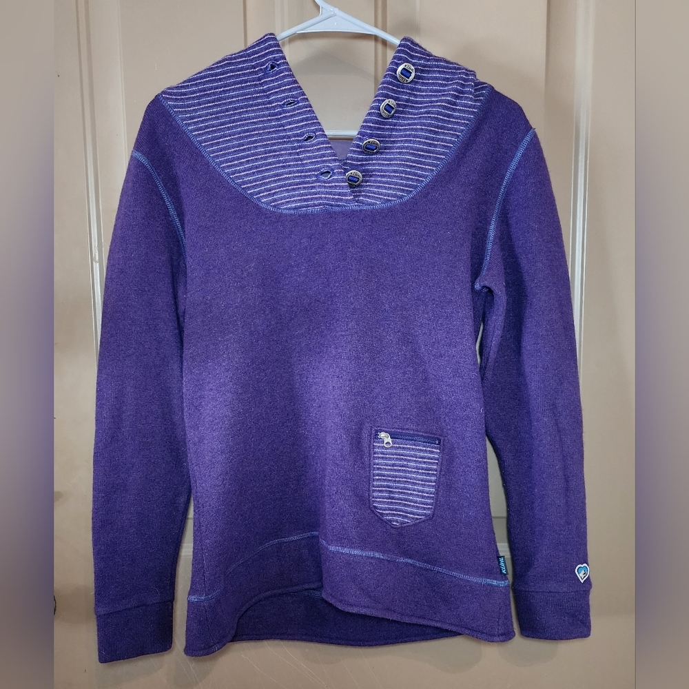 Kuhl Chianti Fleece Pullover - Women's Small - Purple